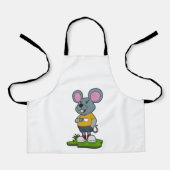 Tablier Mouse with Coffee cup (Recto)