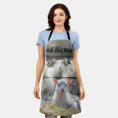 Tablier Mouton d'agneau de bébé (Porté)