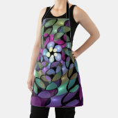 Tablier Mouvements colorés Abstrait Trippy Fractal Art (Insitu)