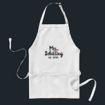 Tablier mrs custor apron<br><div class="desc">weding custom design</div>