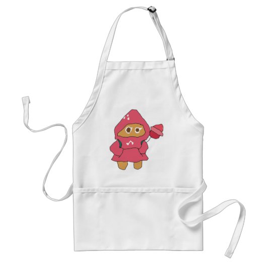 Tablier Ms Paint cookie run cookie fraise (Devant)