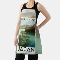 Mt Fuji Japon affiche Voyage Art Vintage