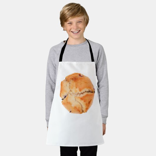 Tablier muffin aux bleuets (Porté)