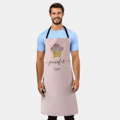 Tablier Muffins Boulangerie Restauration Gâteaux Smile Gol (Porté)