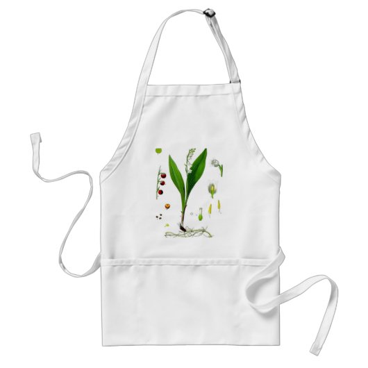 Tablier Muguet de mai (Devant)