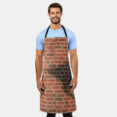 Tablier Mur Brown en brique (Porté)