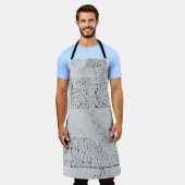 Tablier Mur en brique blanche (Porté)