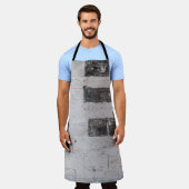 Tablier Mur en ciment gris (Porté)