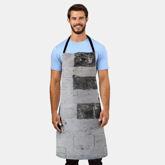 Tablier Mur en ciment gris (Porté)