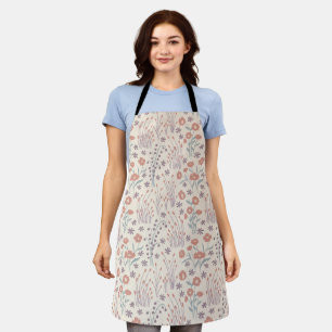 Tablier Murmures de fleurs sauvages printanières