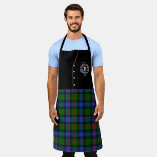 Tablier Murray of Atholl Clan Badge & Tartan Kilt Apron