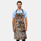 Tablier Murs traditionnels en pierre cassée (Porté)