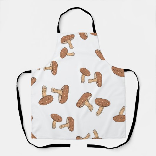 Tablier Mushroom pattern (Recto)