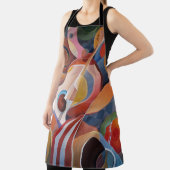 Tablier Musique artisanale peinture Abstraite (Insitu)