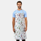 Tablier Musique colorée (Porté)