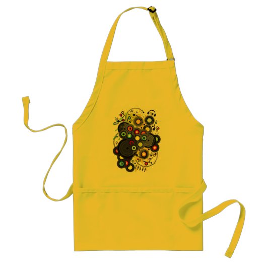 Tablier Musique du XXe siècle (Devant)