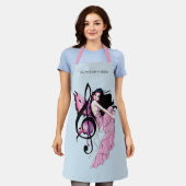 Tablier Musique Note Fée (Porté)