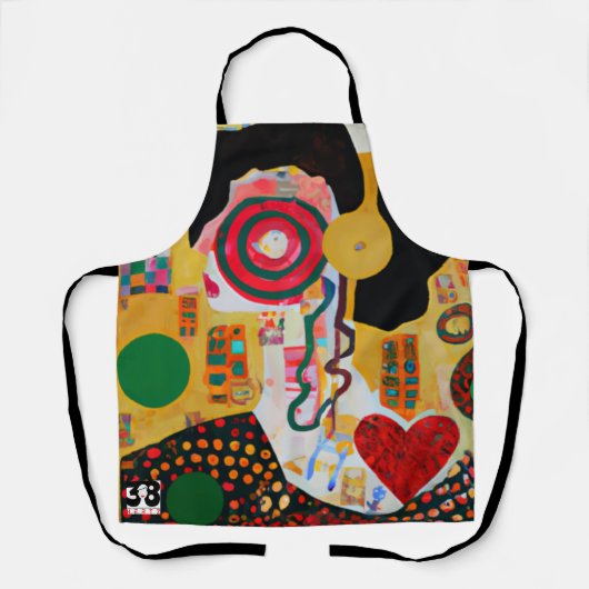 Tablier Musique pop (Recto)