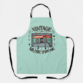 Tablier Musique vintage Freak (Recto)