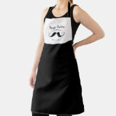 Tablier Mustache rétro - Barber Shop Adulte Apron (Insitu)