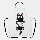 Tablier "My Clock Alarm" Kitchen apron  (Recto)