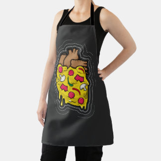 Tablier My Heart Melt for a Pizza