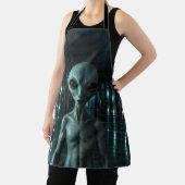 Tablier Mysterious Grey Alien (Insitu)