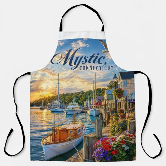 Tablier Mystic, port du Connecticut (Recto)