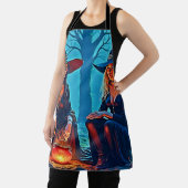 Tablier Mystic Witches Cauldron Spellbound (Insitu)