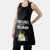 Tablier Nageoires de pingouin levées résistent aux pingoui (Insitu)