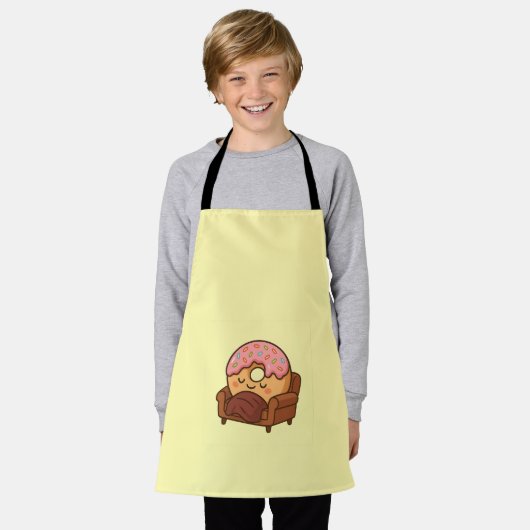 Tablier Nap de Donut cosy (Porté)