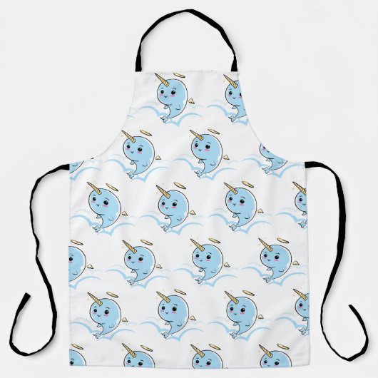 Tablier Narwhal Angel Cutie (Recto)