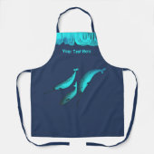 Tablier Narwhal Sous La Glace (Recto)