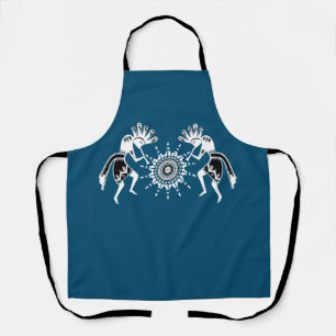 Tablier Native Americans Culture - Sun Dancing Kokopelli