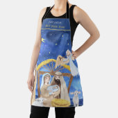 Tablier Nativité de Noël de la meilleure maman (Insitu)