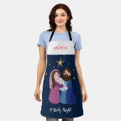 Tablier Nativité Noël (Porté)