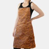 Tablier Natural brown leather texturetexture, leather, ski (Insitu)