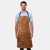 Tablier Natural brown leather texturetexture, leather, ski (Porté)