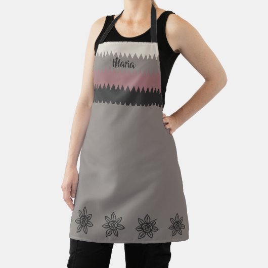 Tablier Natural Southwestern Style Ajouter un nom Apron (Insitu)