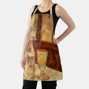 Tablier Nature morte avec de l'absinthe de Vincent van Gog