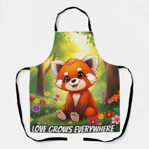 Tablier Nature’s Hug in a Cute Red Panda