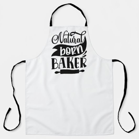 Tablier Naturel Born Baker (Recto)