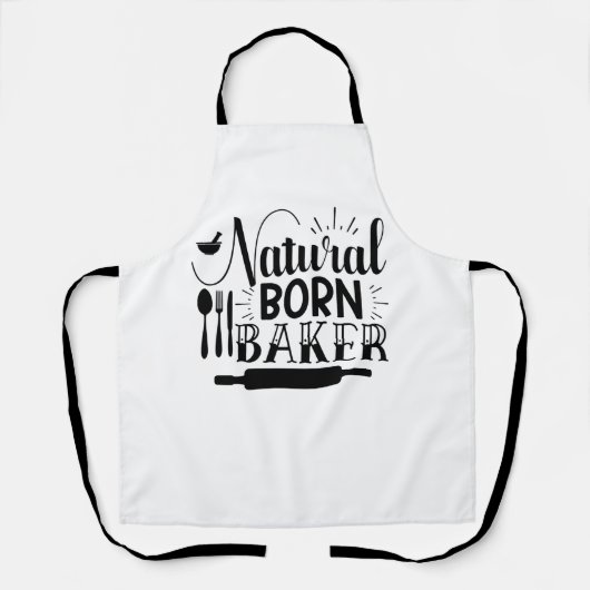 Tablier Naturel Born Baker (Recto)