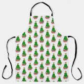Tablier Naughty Christmas Kitty Cats (Recto)