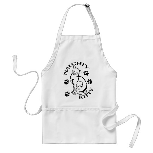 Tablier Naughty Kitty Apron (Devant)
