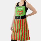 Tablier Naughty ou Nice (Insitu)