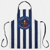 Tablier Nautical Blue Boy Pirate (Recto)