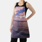 Tablier Navarre Beach Magique Heure Purple Sunset Apron (Insitu)