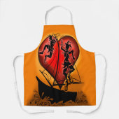 Tablier Navire de poules (Recto)