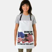 Tablier Ne brûle pas mon drapeau (Insitu)